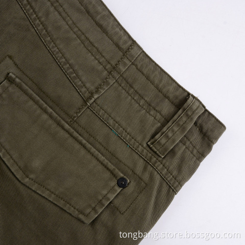 Men's Multi-pockets Woven Cargo Shorts